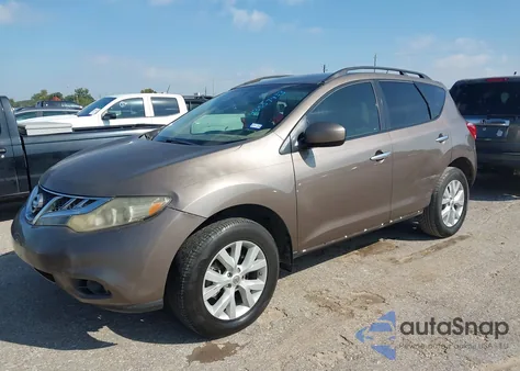 2014 Nissan Murano Sv z USA, uszkodzony, nr VIN JN8AZ1MU9EW403691